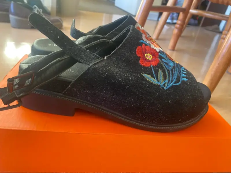 Sandalias bordadas - 2