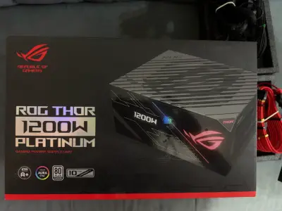 Fuente de poder Asus ROG Thor 1200w - miniatura 1