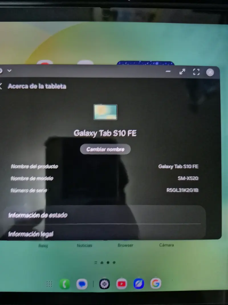 SE VENDE TAB S10 FE + S PEN (y su carcasa e lamina - 4