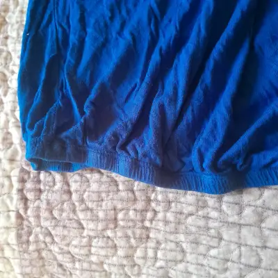 Polera azul mangas cortas - miniatura 2