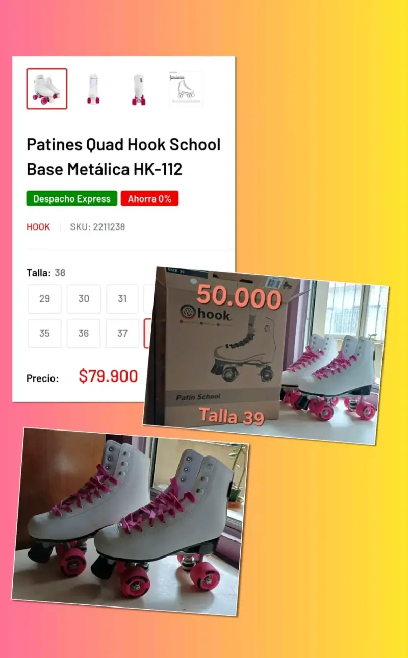 Patines adulto