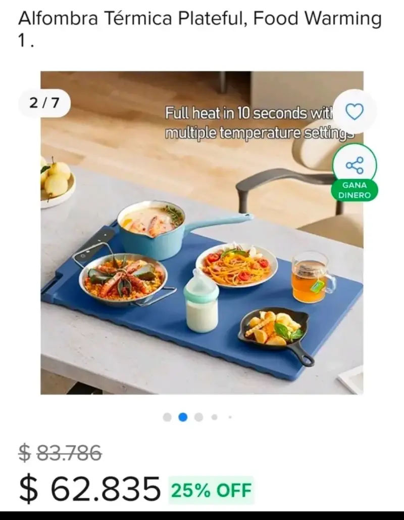 Calentador para comida - 1