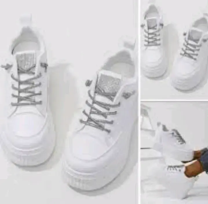 Zapatillas plataforma blanca - 2