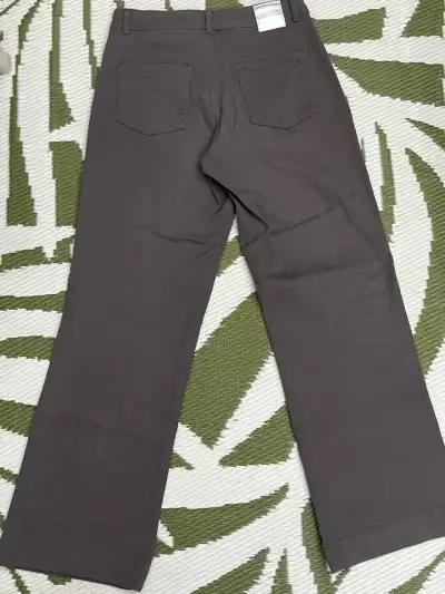 Pantalón Algodón Mujer Raindoor Gris Tachas - miniatura 2
