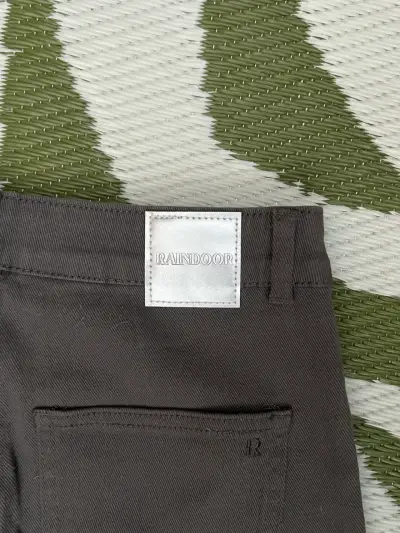 Pantalón Algodón Mujer Raindoor Gris Tachas - miniatura 3