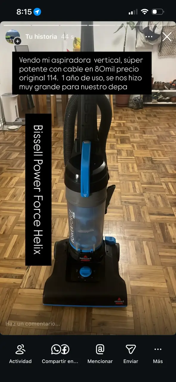 Aspiradora Vertical con Cable Bissell - 3