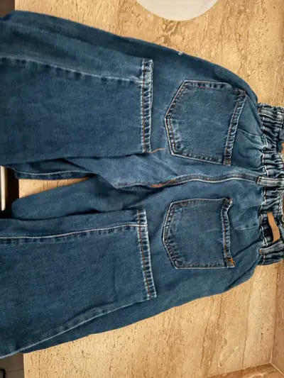 Pantalón de mujer, con elásticado - miniatura 3