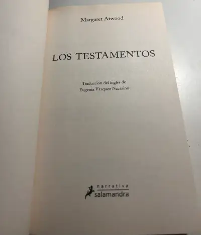 Libro Los Testamentos de Margaret Atwood - miniatura 2