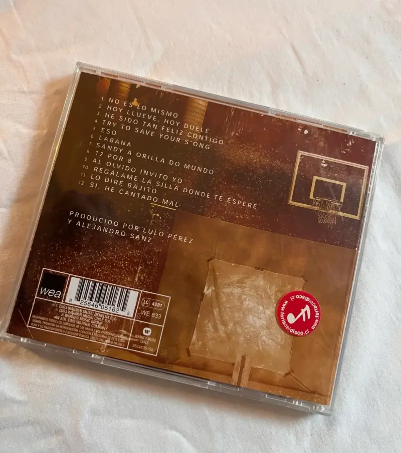 CD No es lo mismo de Alejandro Sanz - 2