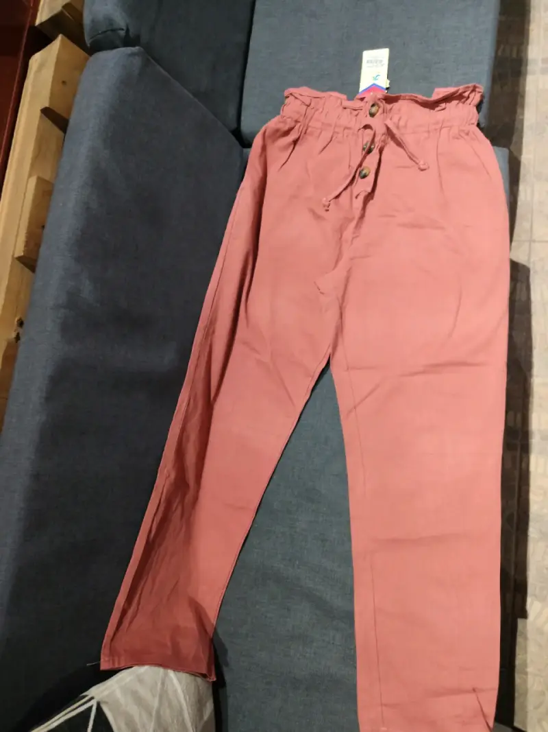 Pantalón de Vestir Pegged - 1