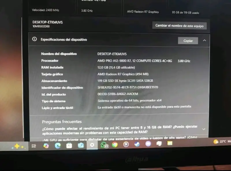 Computadora Lenovo Thinkcenter work station m715s - 3