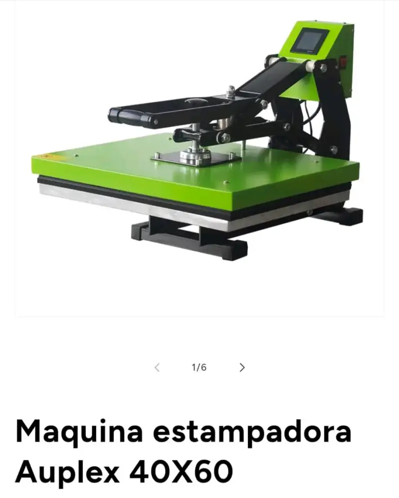 Máquina estampadora Auplex 40x60cm