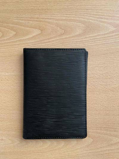 Porta  pasaporte/ documentos. Negro Nuevo - miniatura 1