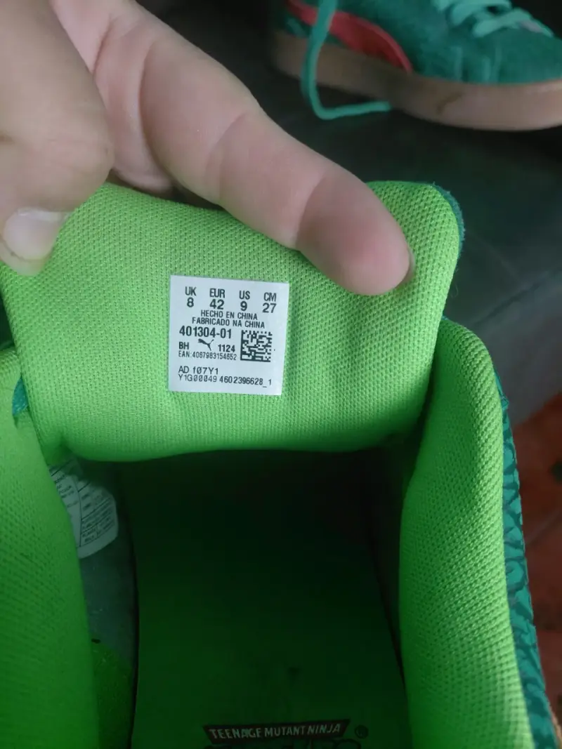 Zapatillas tortuga ninja edición limitada - 4