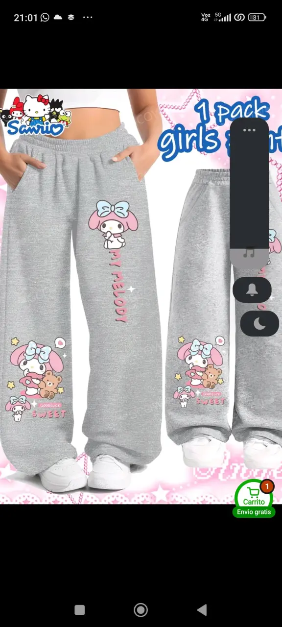 Pantalones de niña - 1