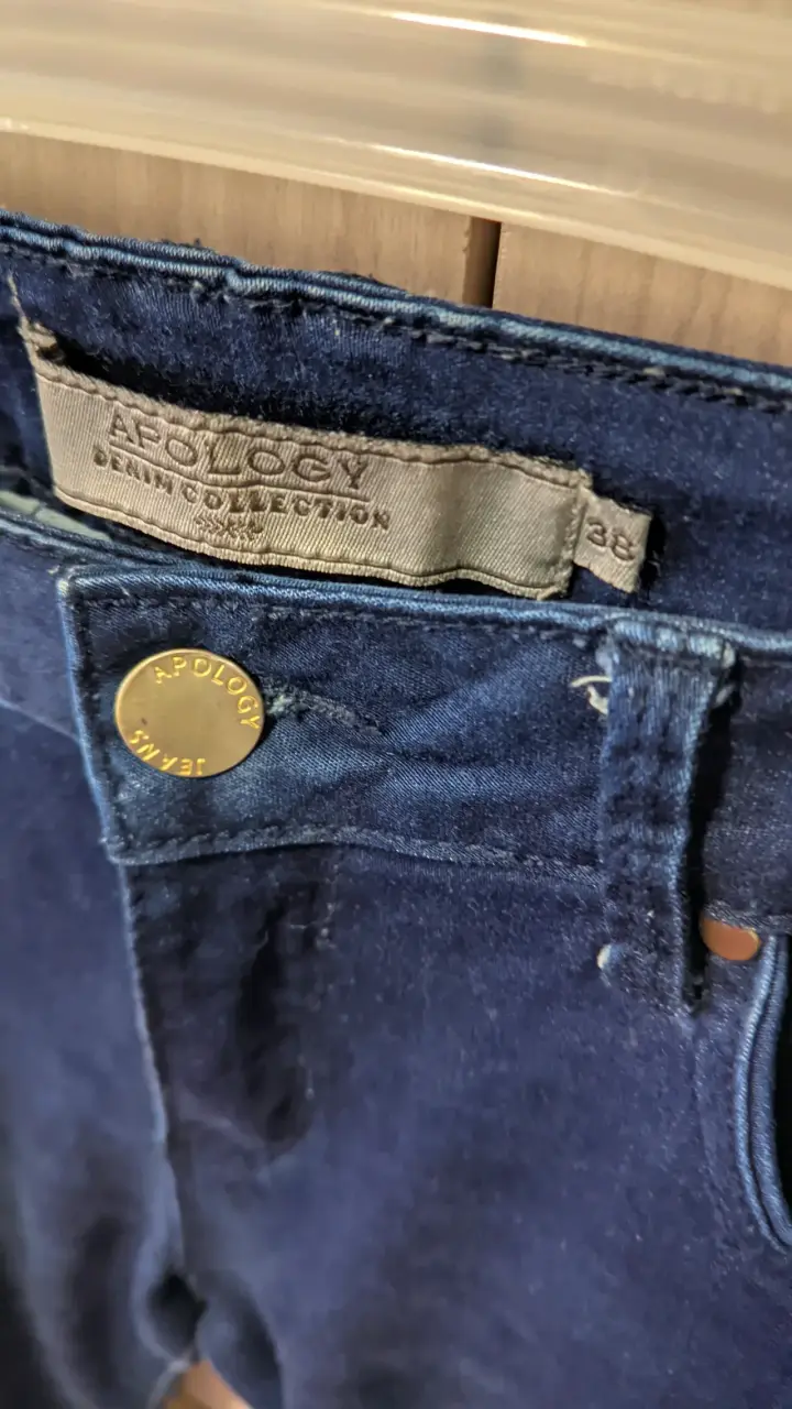 Jeans Mujer Apology Talla 38 - 4