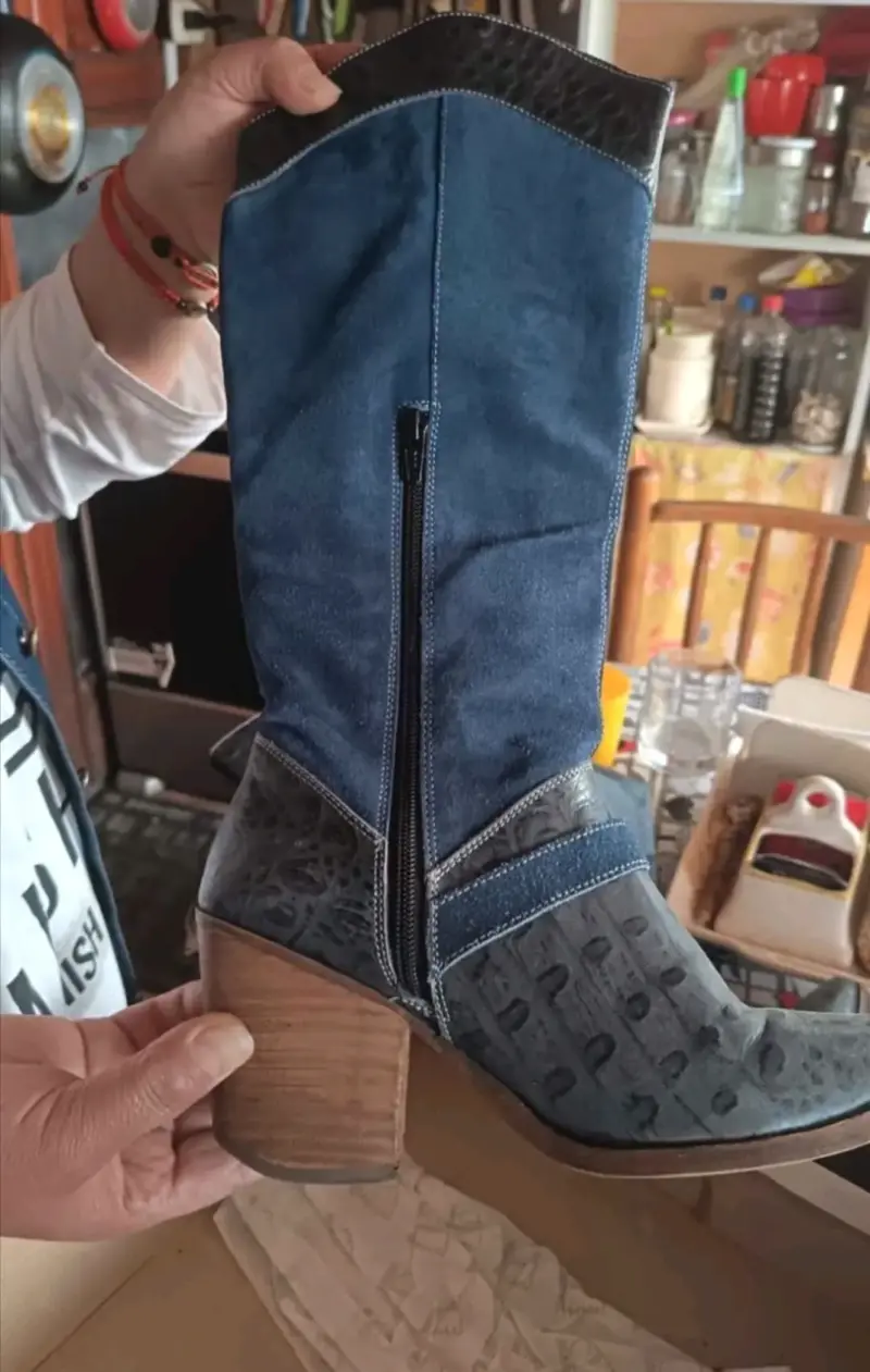 Botas azules - 3