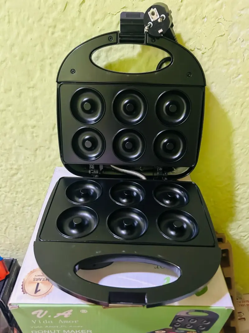 Maquina de mini Donas de 6 puesto - 1