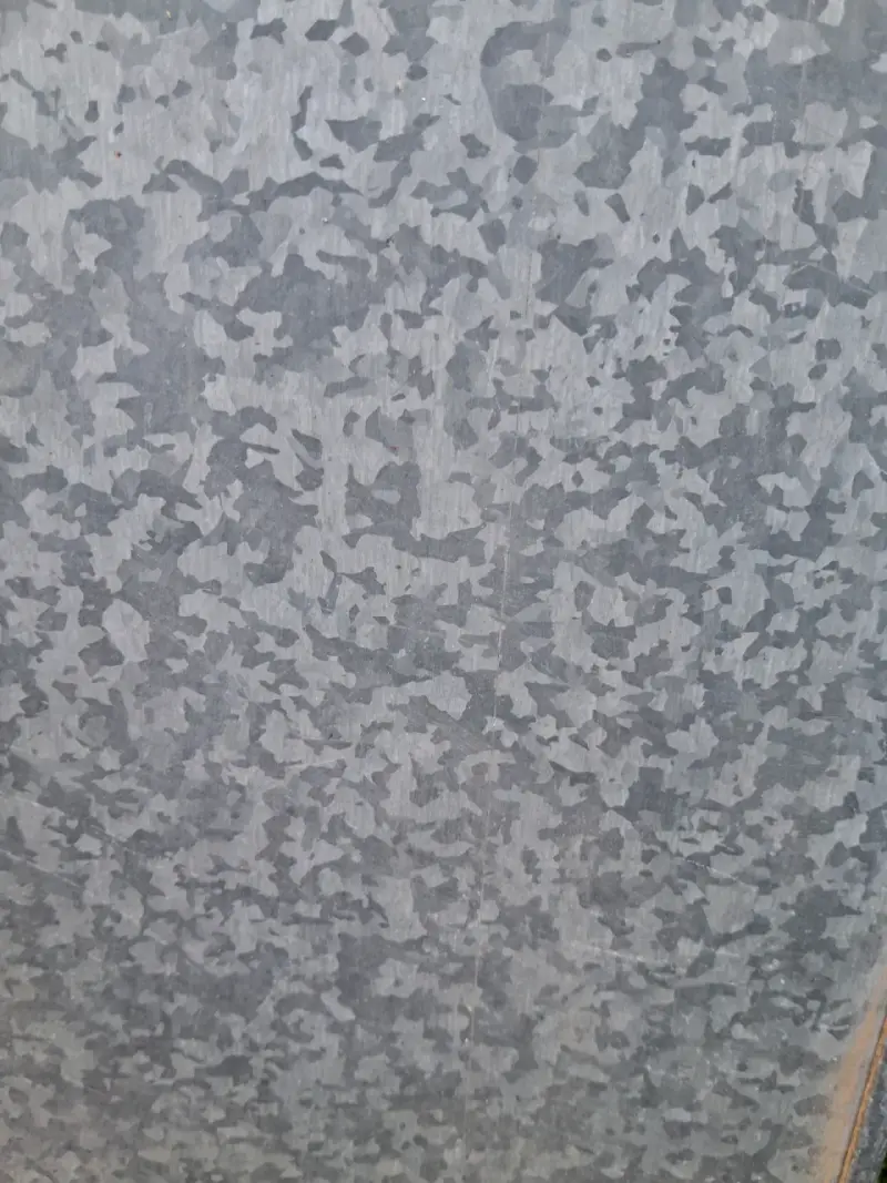 Campana para quincho galvanizada, sin uso - 5