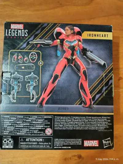 Figura Marvel Legens -ironheart - miniatura 2