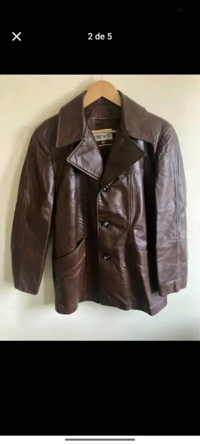 Chaqueta cuero - miniatura 1