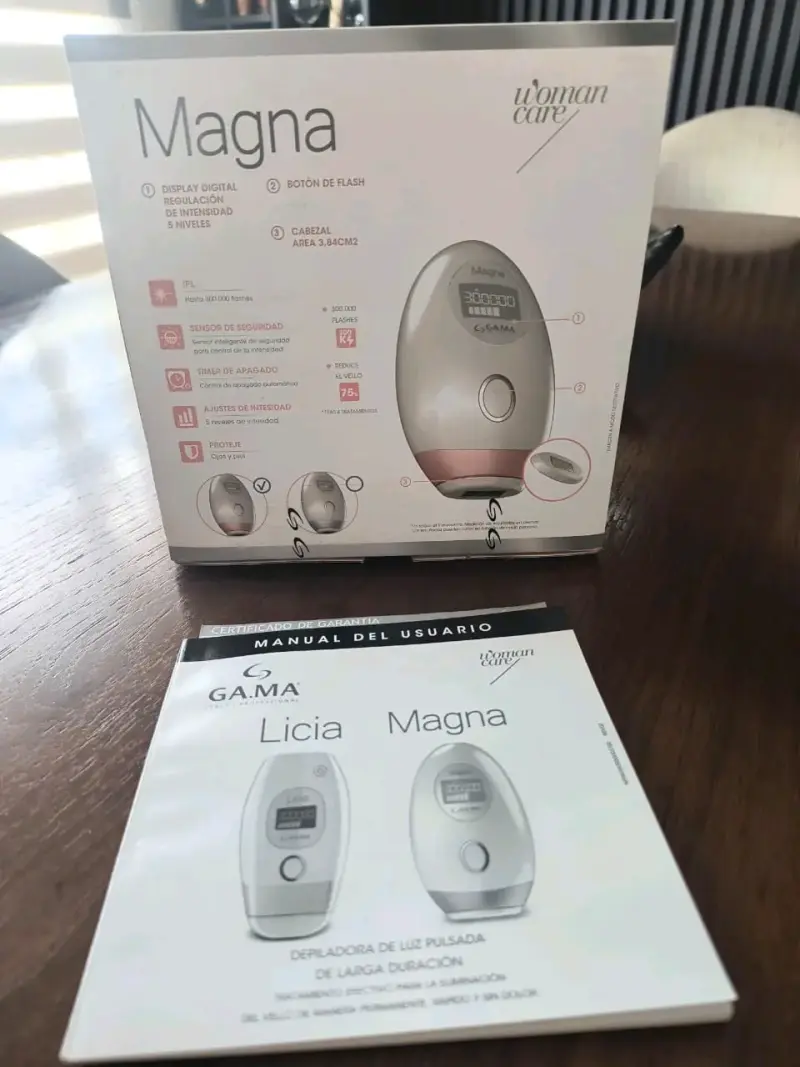 Depiladora Luz Pulsada Gama Magna - 5
