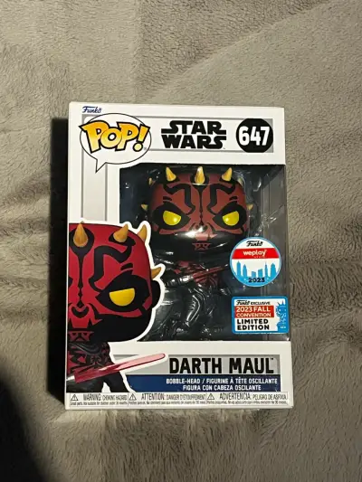Funko Pop Star Wars Darth Maul 647 - miniatura 1