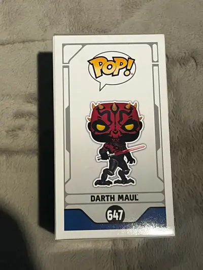 Funko Pop Star Wars Darth Maul 647 - miniatura 3