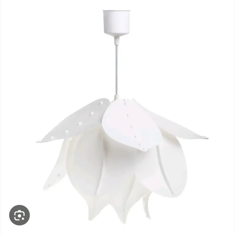 Lampara techo forma flor - 5