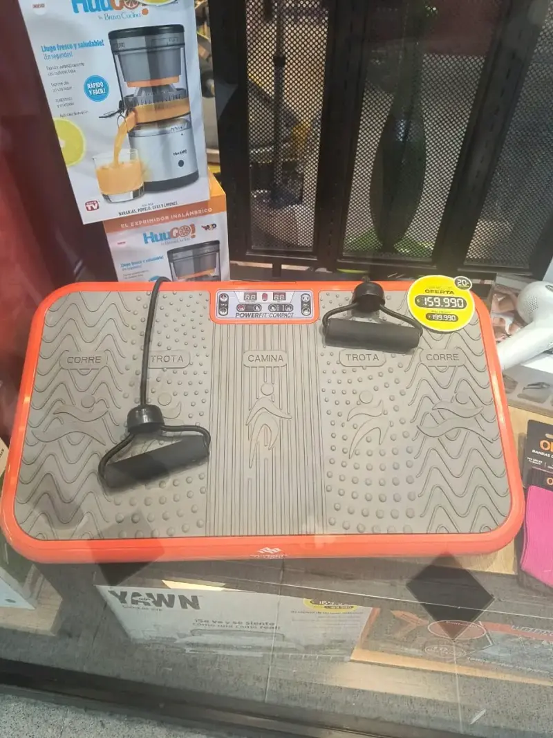 Plataforma vibratoria PowerFit Compact - 6