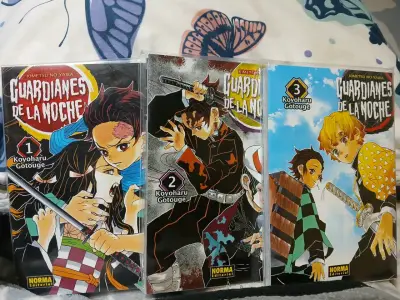 Mangas Demon Slayer tomos 1,2,3 - miniatura 1
