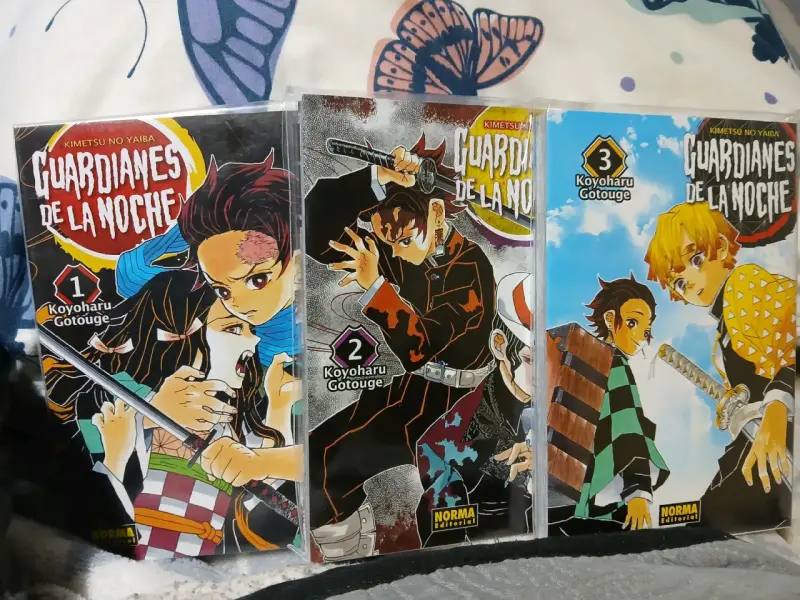 Mangas Demon Slayer tomos 1,2,3 - 2