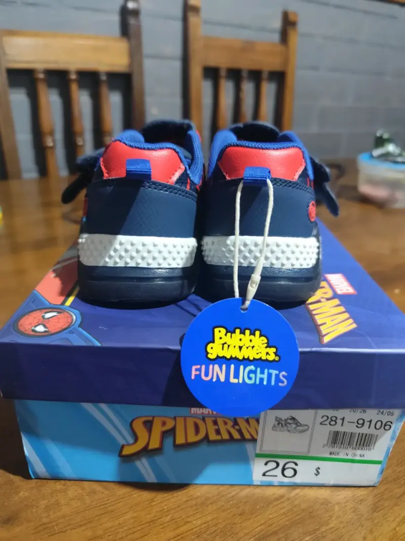 Zapatilla Bubble Gummers Spiderman - 3