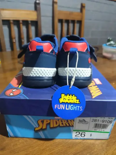 Zapatilla Bubble Gummers Spiderman - miniatura 3