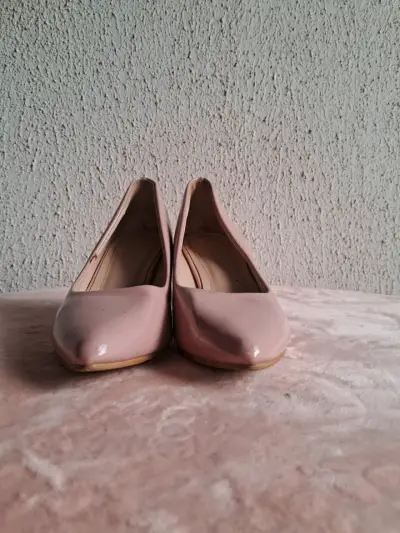 Zapatos charol rosados - miniatura 4