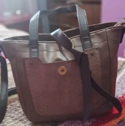 Cartera mediana café - miniatura 1