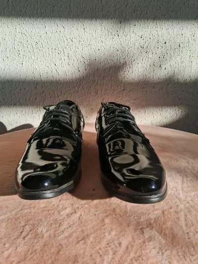 Zapatos de hombre formal charol - miniatura 1