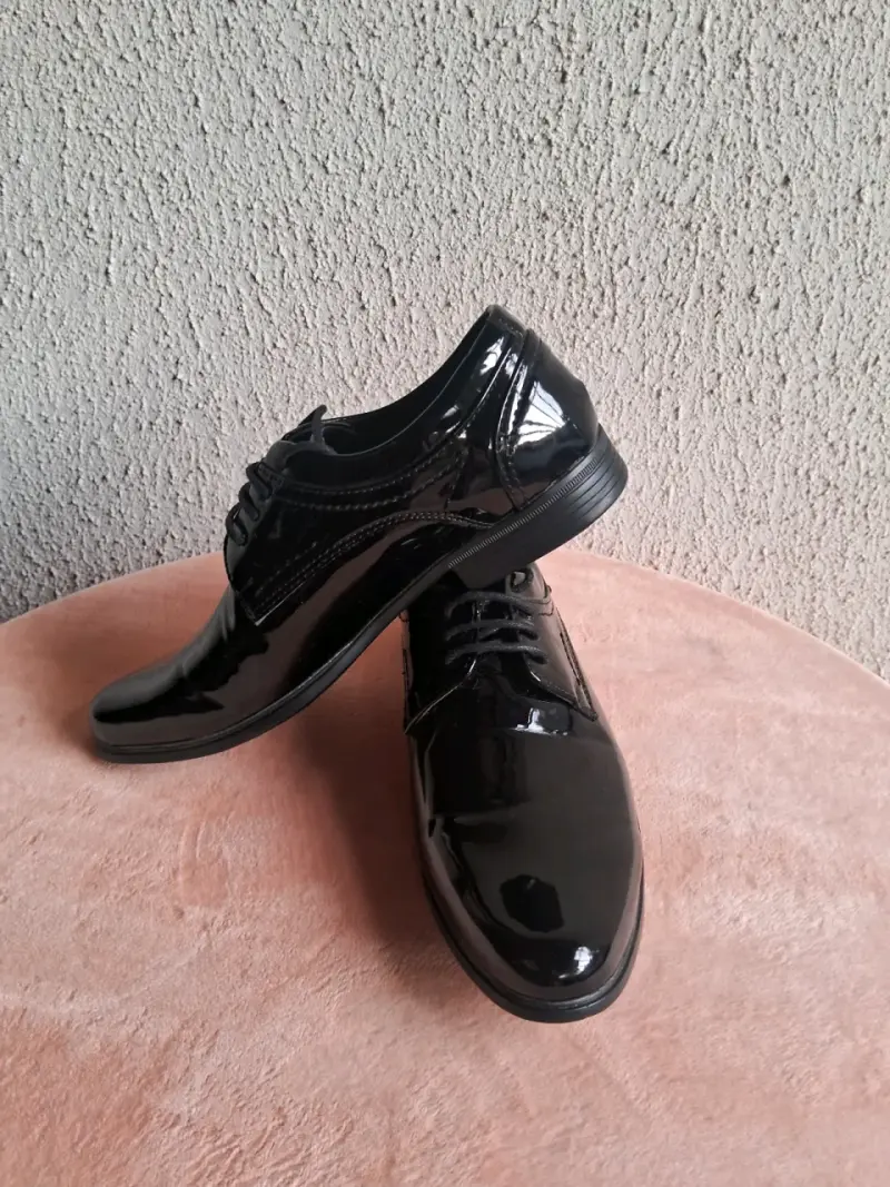 Zapatos de hombre formal charol - 2