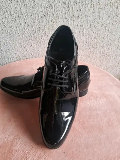 Zapatos de hombre formal charol - miniatura 3