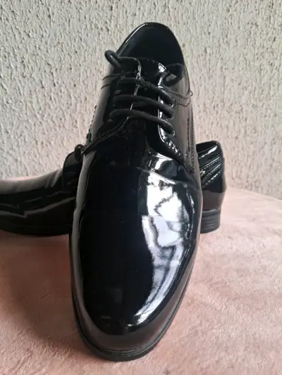 Zapatos de hombre formal charol - miniatura 5