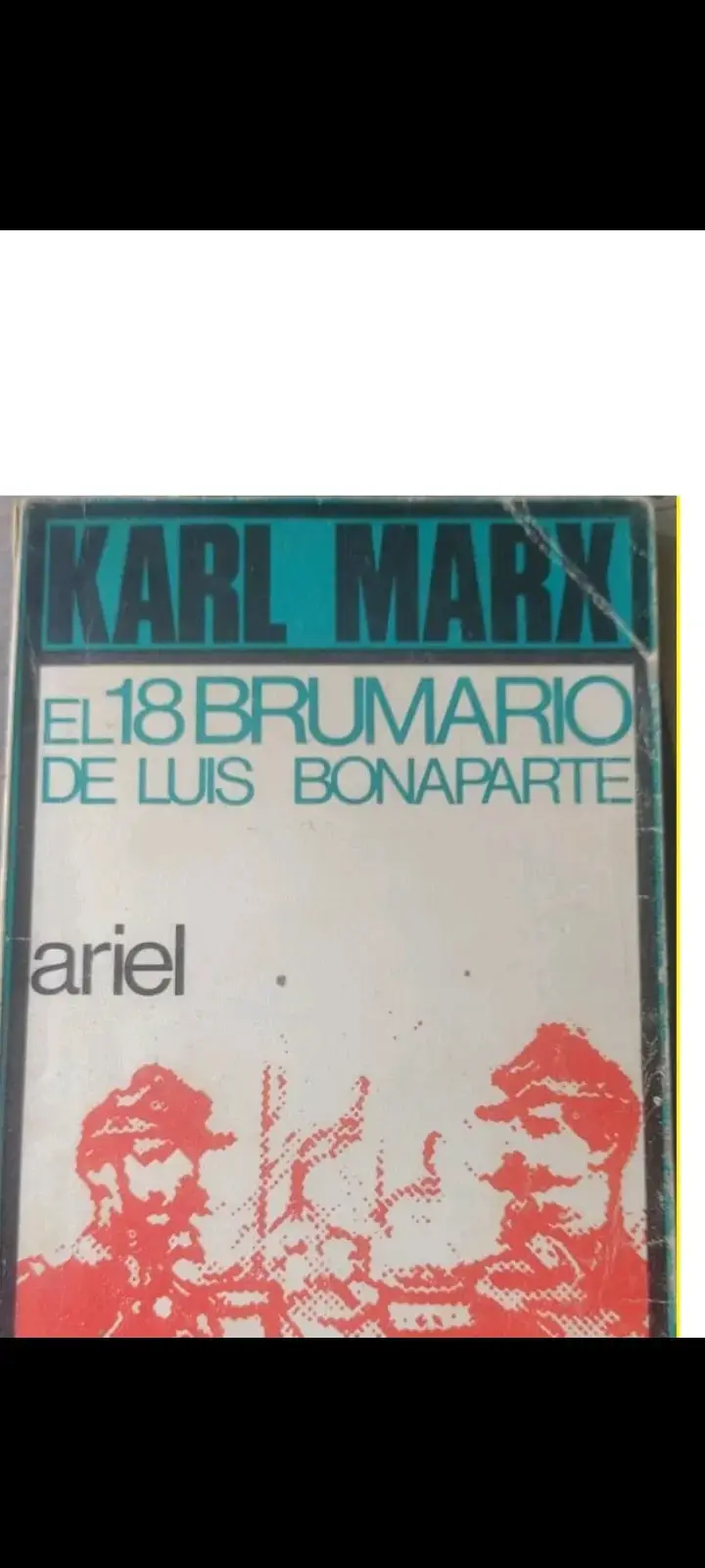 Libro: "El 18 de Brumario de Luis Bonaparte"
