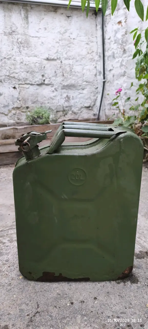 Bidón metálico bencina 20lts - 1