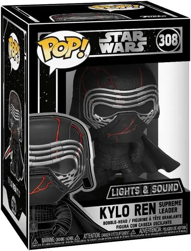 Funko Pop Kylo Ren 308 Luz y Sonido - 5