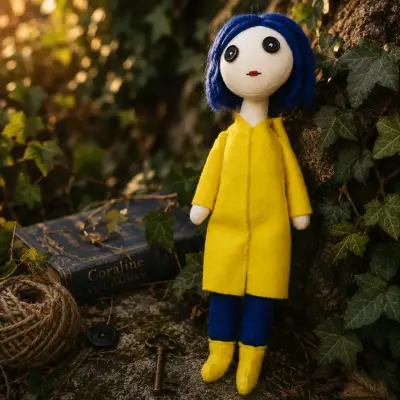 Muñeca Coraline Artesanal - miniatura 1