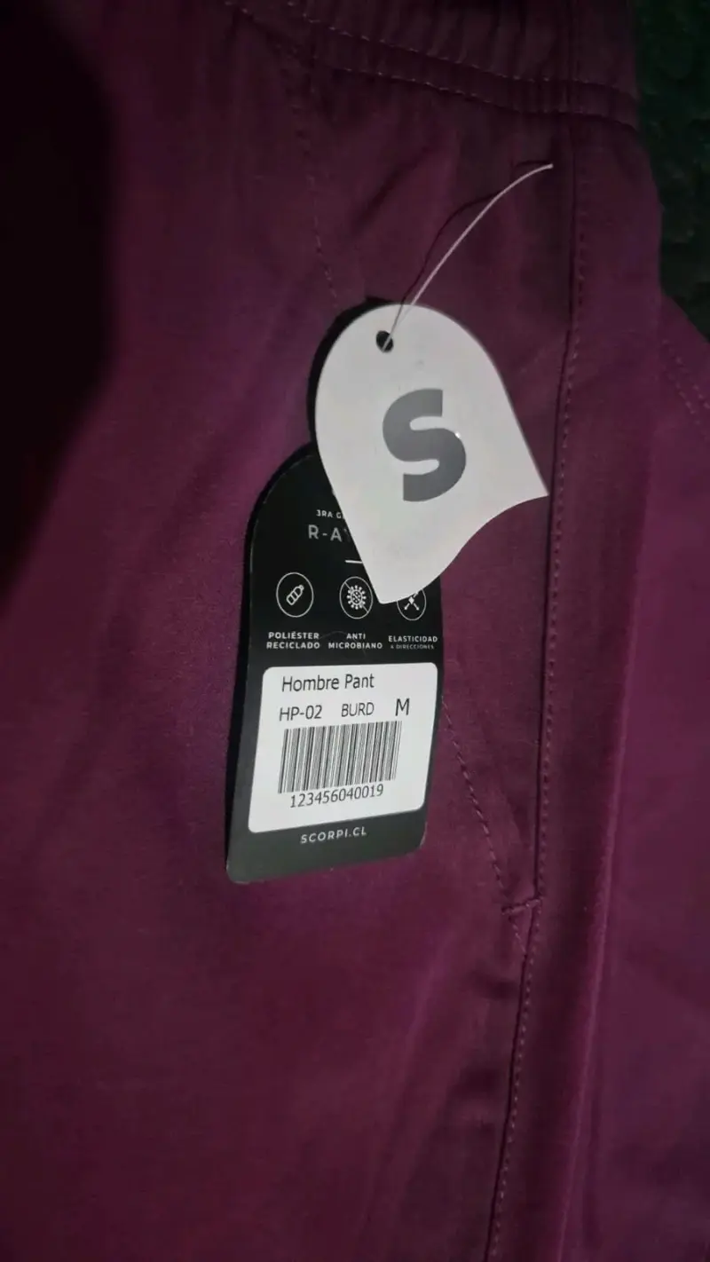 Uniforme Clínico antifluidos hombres Talla M - 5