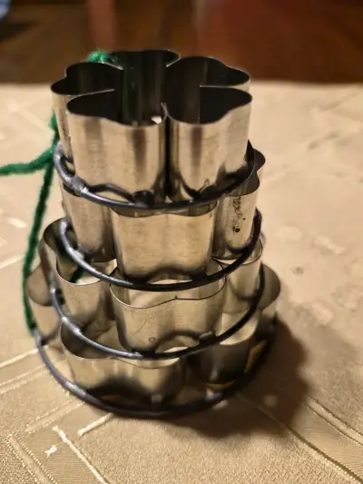 Moldes metálicos en forma de trébol 🍀 - miniatura 1