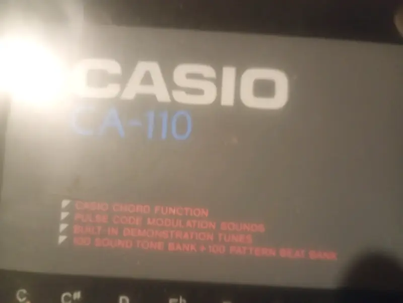 Teclado de piano Casio CA-110 - 2