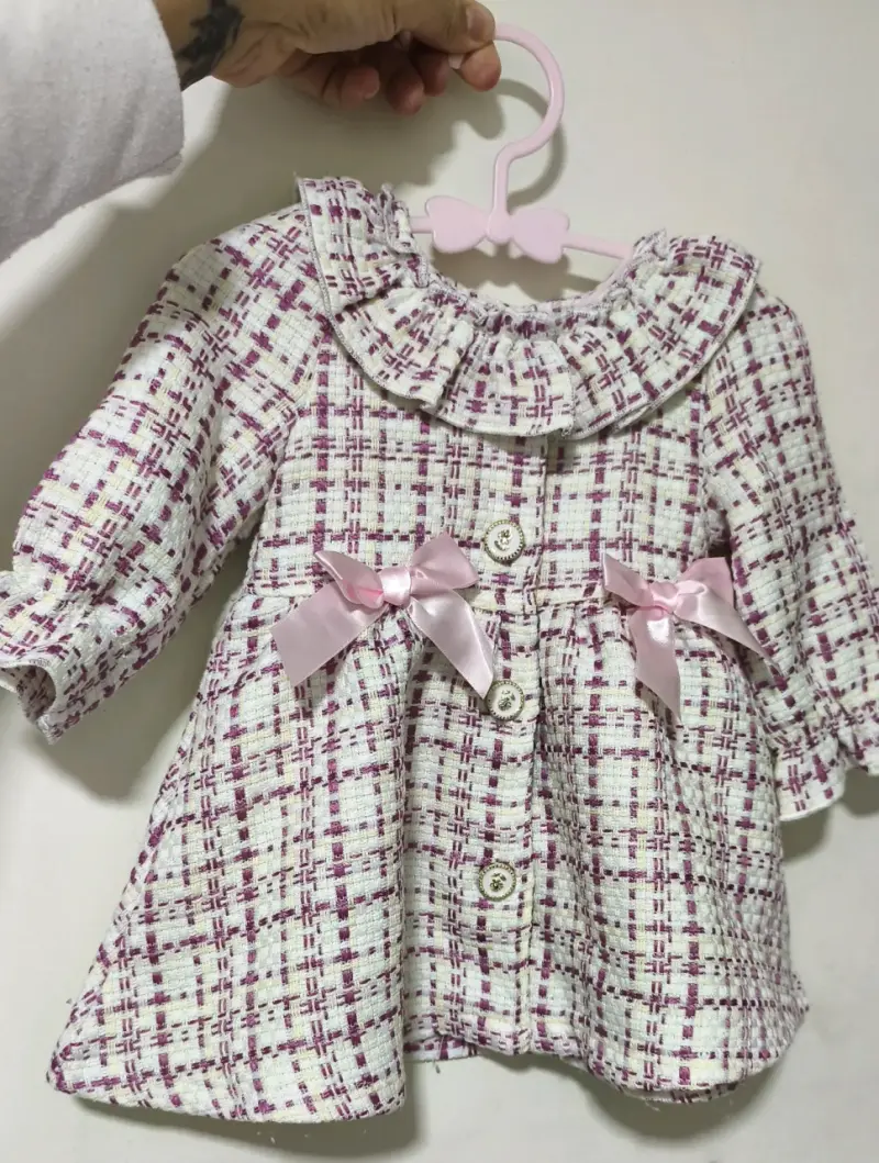 Vestido con boina para bebé - 3