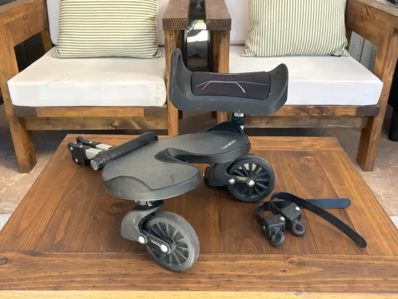 Patineta para coche + silla accesorio - 3