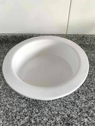 Bowl cerámica italiana blanco - miniatura 2